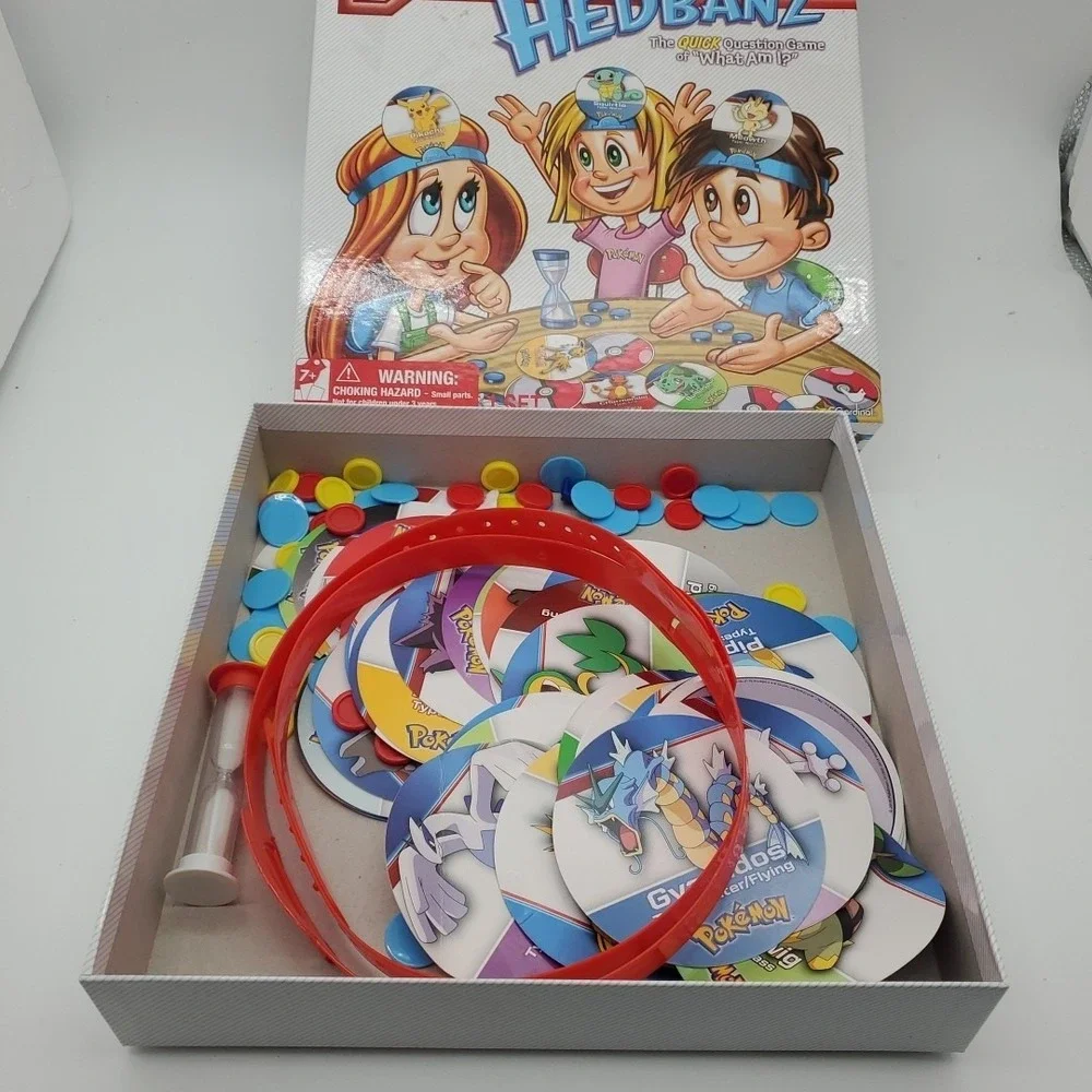 Pokemon‎ XY Hedbanz The Quick Question Game of What Am I? Cardinal 2016